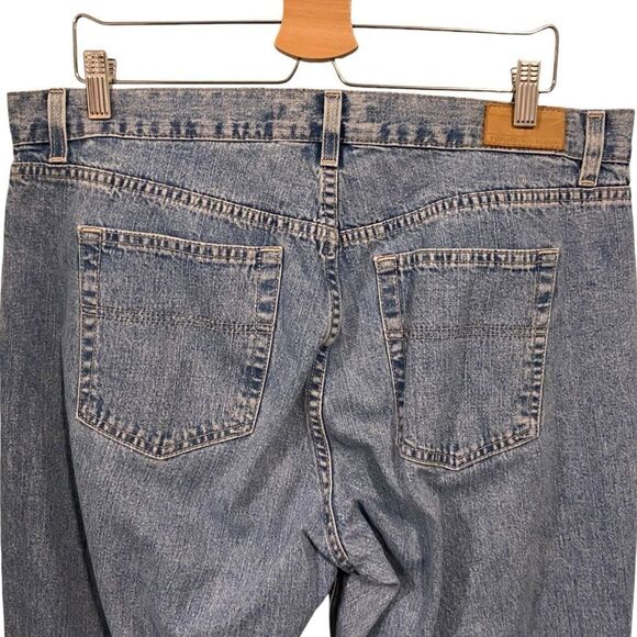 Vintage Tommy Hilfiger Classic Fit Blue Wash Y2K Jeans in Size 14 Regular - Picture 5 of 12